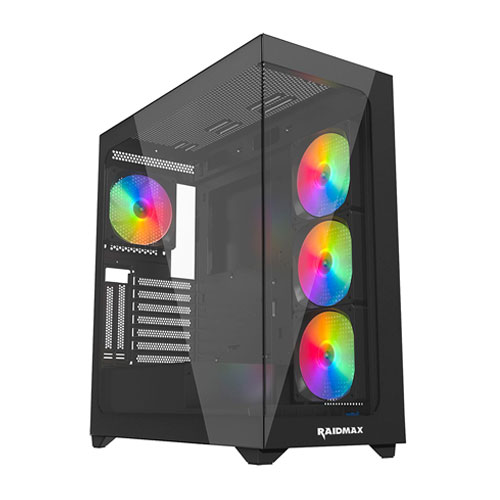 CASE RAIDMAX I800 BLACK ARGB